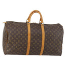 LOUIS VUITTON Monogram Keepall 55 Boston Bag M41424 LV Auth 149177-1