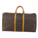 LOUIS VUITTON Monogram Keepall 55 Boston Bag M41424 LV Auth 149177-13