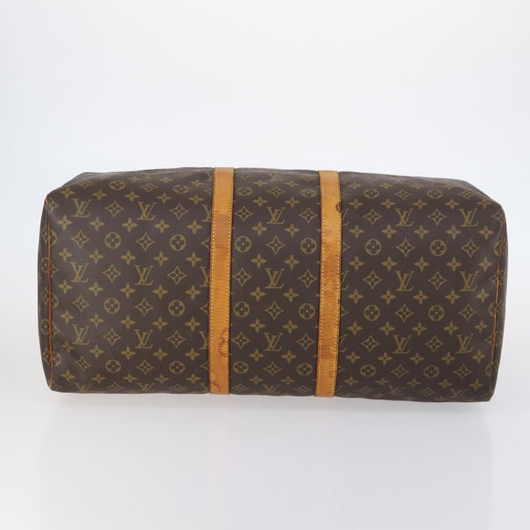 LOUIS VUITTON Monogram Keepall 55 Boston Bag M41424 LV Auth 149177