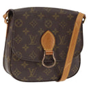 LOUIS VUITTON Monogram Saint Cloud MM Shoulder Bag M51243 LV Auth 149178-1