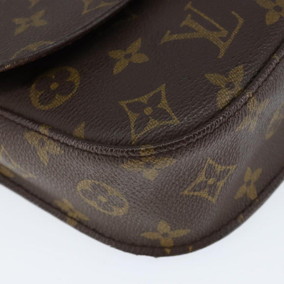 LOUIS VUITTON Monogram Saint Cloud MM Shoulder Bag M51243 LV Auth 149178