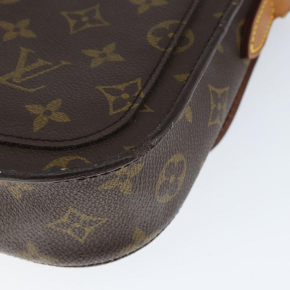 LOUIS VUITTON Monogram Saint Cloud MM Shoulder Bag M51243 LV Auth 149178
