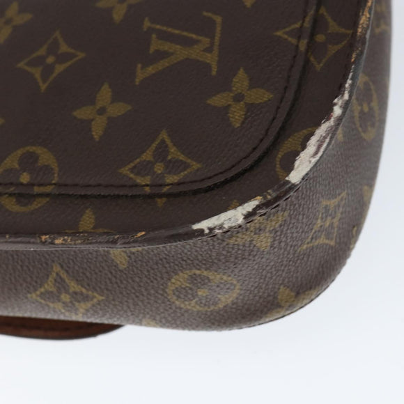 LOUIS VUITTON Monogram Saint Cloud MM Shoulder Bag M51243 LV Auth 149178