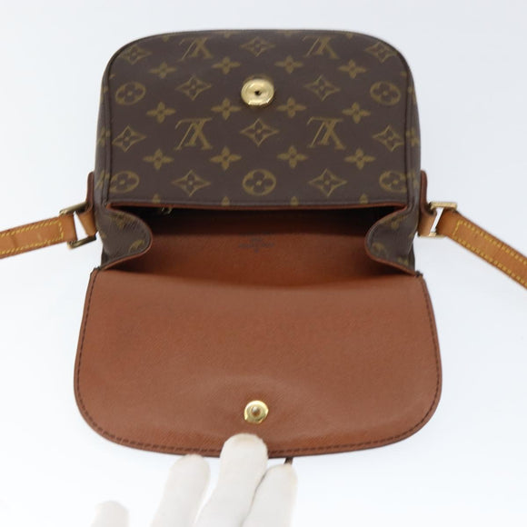 LOUIS VUITTON Monogram Saint Cloud MM Shoulder Bag M51243 LV Auth 149178