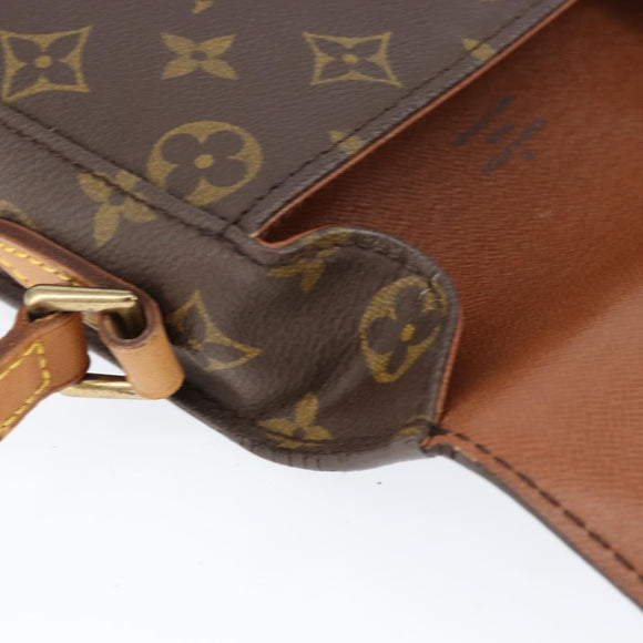 LOUIS VUITTON Monogram Saint Cloud MM Shoulder Bag M51243 LV Auth 149178