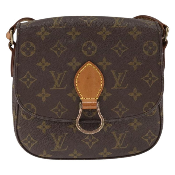 LOUIS VUITTON Monogram Saint Cloud MM Shoulder Bag M51243 LV Auth 149178
