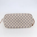LOUIS VUITTON Damier Azur Neverfull MM Tote Bag N41605 LV Auth 149182-5