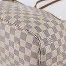 LOUIS VUITTON Damier Azur Neverfull MM Tote Bag N41605 LV Auth 149182-15