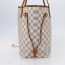 LOUIS VUITTON Damier Azur Neverfull MM Tote Bag N41605 LV Auth 149182-4