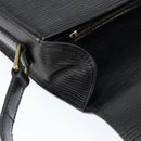 LOUIS VUITTON Epi Saint Cloud GM Shoulder Bag Black Noir M52192 LV Auth 149184-20