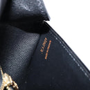 LOUIS VUITTON Epi Saint Cloud GM Shoulder Bag Black Noir M52192 LV Auth 149184-12