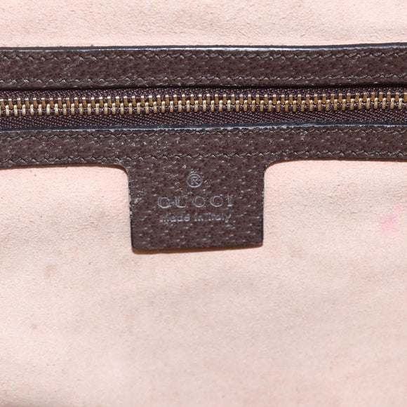 GUCCI Ophidia GG Supreme Web Sherry Line Bag PVC Beige 550622 Auth 149185