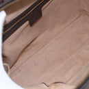 GUCCI Ophidia GG Supreme Web Sherry Line Bag PVC Beige 550622 Auth 149185-11