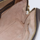 GUCCI Ophidia GG Supreme Web Sherry Line Bag PVC Beige 550622 Auth 149185-21