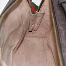 GUCCI Ophidia GG Supreme Web Sherry Line Bag PVC Beige 550622 Auth 149185-22