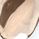 GUCCI GG Supreme Web Sherry Line Bag PVC Beige Gold 904 02 047 Auth 149187-10