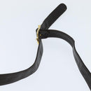 CELINE C Sulky Shoulder Bag Canvas Beige Gold Auth 149188-14