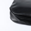 Salvatore Ferragamo Shoulder Bag Leather Black Gold Auth 149194-16