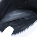 Salvatore Ferragamo Shoulder Bag Leather Black Gold Auth 149194-22