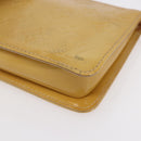 LOUIS VUITTON Monogram Vernis Lexington Accessory Pouch Beige M91010 Auth 149199-9