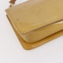 LOUIS VUITTON Monogram Vernis Lexington Accessory Pouch Beige M91010 Auth 149199-14