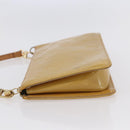 LOUIS VUITTON Monogram Vernis Lexington Accessory Pouch Beige M91010 Auth 149199-3
