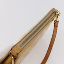 LOUIS VUITTON Monogram Vernis Lexington Accessory Pouch Beige M91010 Auth 149199-6