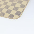 LOUIS VUITTON Damier Azur Neverfull MM Pouch LV Auth 149202-15