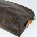 LOUIS VUITTON Monogram Pochette Cosmetic PM Pouch M43998 LV Auth 149204-15