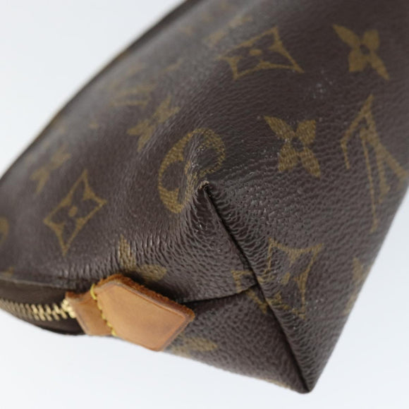 LOUIS VUITTON Monogram Pochette Cosmetic PM Pouch M43998 LV Auth 149204