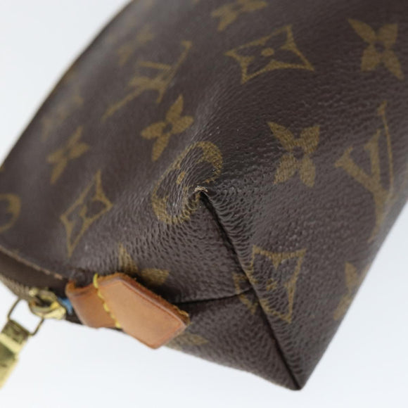 LOUIS VUITTON Monogram Pochette Cosmetic PM Pouch M43998 LV Auth 149204