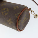 LOUIS VUITTON Monogram Papillon Pouch LV Auth 149205-14