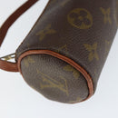 LOUIS VUITTON Monogram Papillon Pouch LV Auth 149205-15