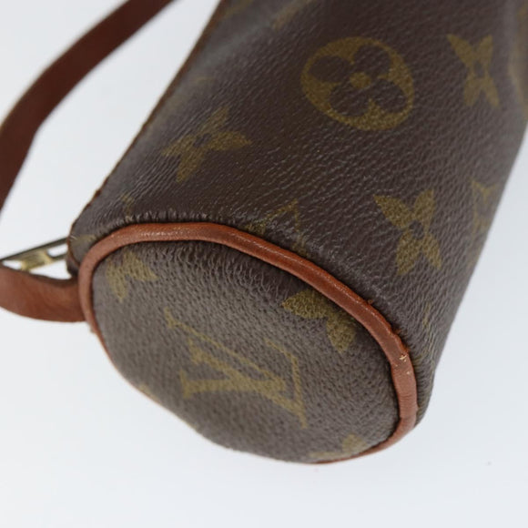 LOUIS VUITTON Monogram Papillon Pouch LV Auth 149205