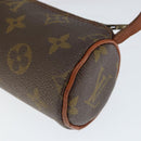 LOUIS VUITTON Monogram Papillon Pouch LV Auth 149205-16