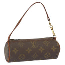 LOUIS VUITTON Monogram Papillon Pouch LV Auth 149205-1