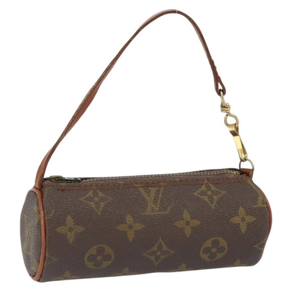 LOUIS VUITTON Monogram Papillon Pouch LV Auth 149205