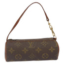 LOUIS VUITTON Monogram Papillon Pouch LV Auth 149205-13