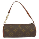 LOUIS VUITTON Monogram Papillon Pouch LV Auth 149205-2