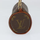 LOUIS VUITTON Monogram Papillon Pouch LV Auth 149205-3