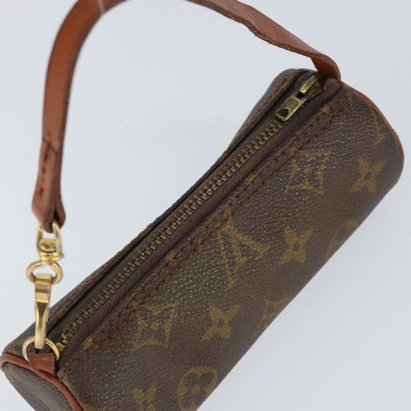 LOUIS VUITTON Monogram Papillon Pouch LV Auth 149205
