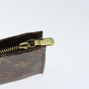 LOUIS VUITTON Monogram Bucket PM Accessory Pouch LV Auth 149208-9