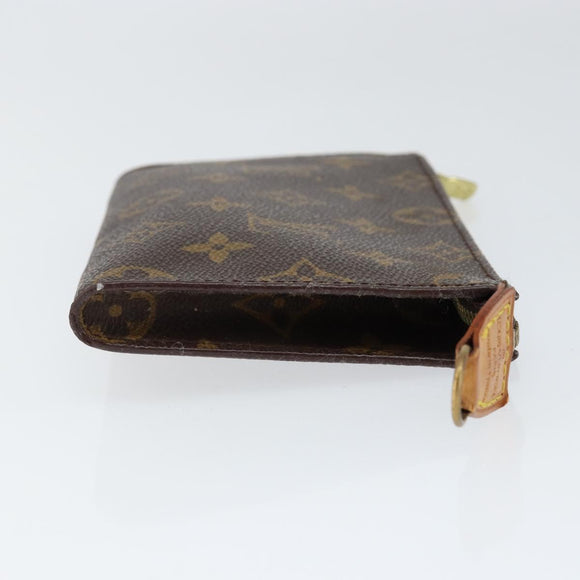 LOUIS VUITTON Monogram Bucket PM Accessory Pouch LV Auth 149208