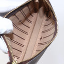 LOUIS VUITTON Monogram patch Mini Pochette Accessoires Pouch M95804 Auth 149210-11