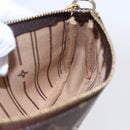 LOUIS VUITTON Monogram patch Mini Pochette Accessoires Pouch M95804 Auth 149210-19