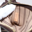 LOUIS VUITTON Monogram patch Mini Pochette Accessoires Pouch M95804 Auth 149210-12