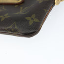 LOUIS VUITTON Monogram Chain Pochette Mila PM Accessory Pouch M60094 Auth 149211-15