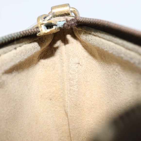 LOUIS VUITTON Monogram Chain Pochette Mila PM Accessory Pouch M60094 Auth 149211