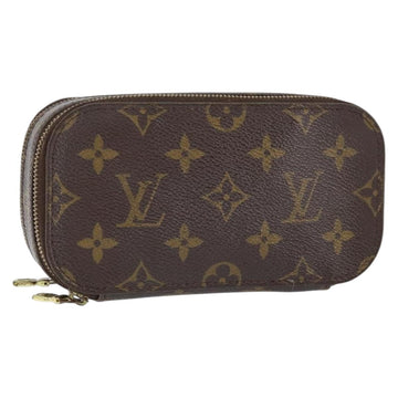 LOUIS VUITTON Monogram Trousse Brush PM Cosmetic Pouch M47510 LV Auth 149213