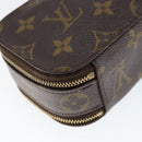 LOUIS VUITTON Monogram Trousse Brush PM Cosmetic Pouch M47510 LV Auth 149213-16